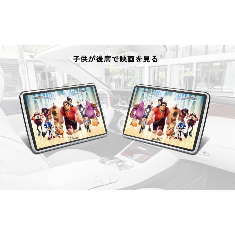車載DVDモニター モニター Android 3+32Gb 車載用モニター 車載DVD IPS 