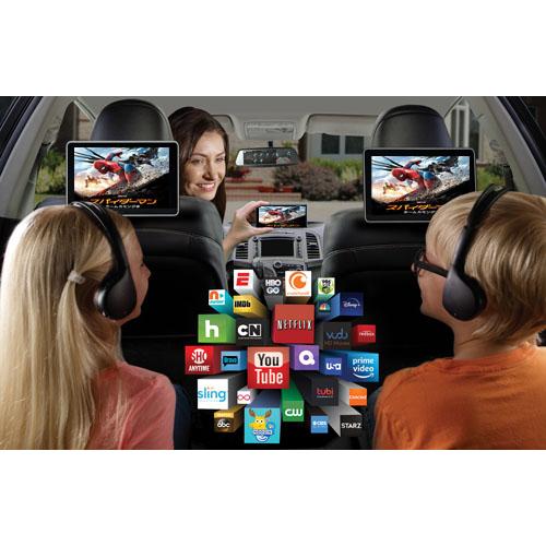 Android 車載DVD 3+32Gb 車載用モニター IPS液晶 後部座席 