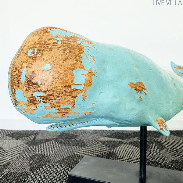 マリン くじら 鯨 クジラ ホエール 置物 オブジェ インテリア 海の生物 マッコウクジラ ワンピース Ga Live Villa Marine 通販 Yahoo ショッピング