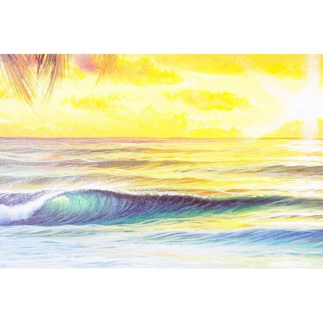 バリ絵画 アート バリ 海 海の絵 波 波の絵 ビーチ 夕日 インテリア ヤシ 木枠 額付 リゾート 南国 ハワイアン 677ｂ 同梱不可商品 Sx108la677b アジアン雑貨ライブビラ 通販 Yahoo ショッピング