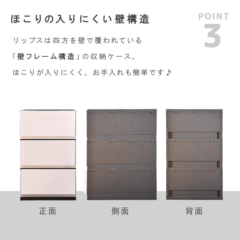 衣装ケース 収納ケース プラスチック 引き出し チェスト 1段 押入れ