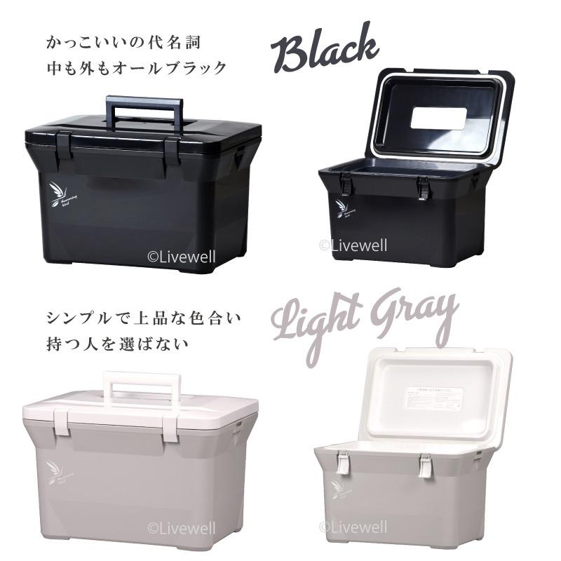 Livewell クーラーボックス 小型 保冷力 釣り ブラック おしゃれ Livewell クーラーボックス 小型 保冷力 釣り ブラック おしゃれ