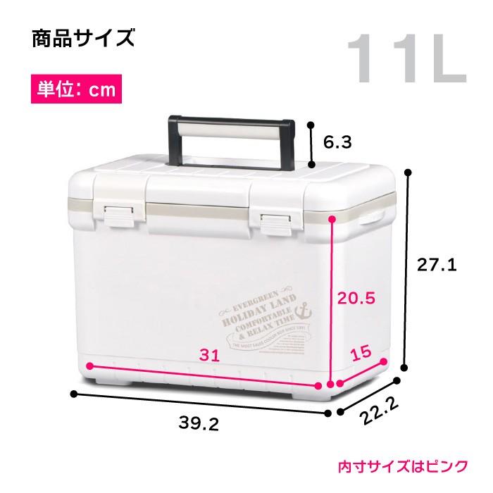 伸和（SHINWA） クーラーボックス 小型 保冷力 釣り おしゃれ 部活 11L