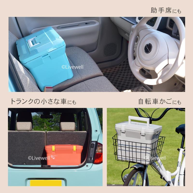 Livewell（リブウェル） クーラーボックス 小型 保冷力 熱中症対策