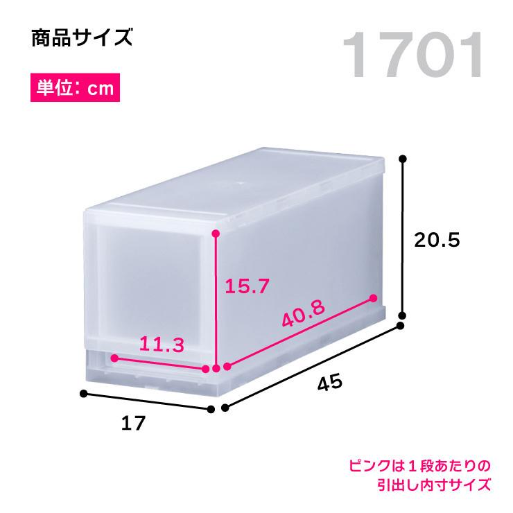 伸和（SHINWA） 10個セット 衣装ケース 収納ケース プラスチック