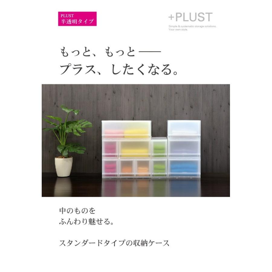 伸和（SHINWA） 10個セット 衣装ケース 収納ケース プラスチック