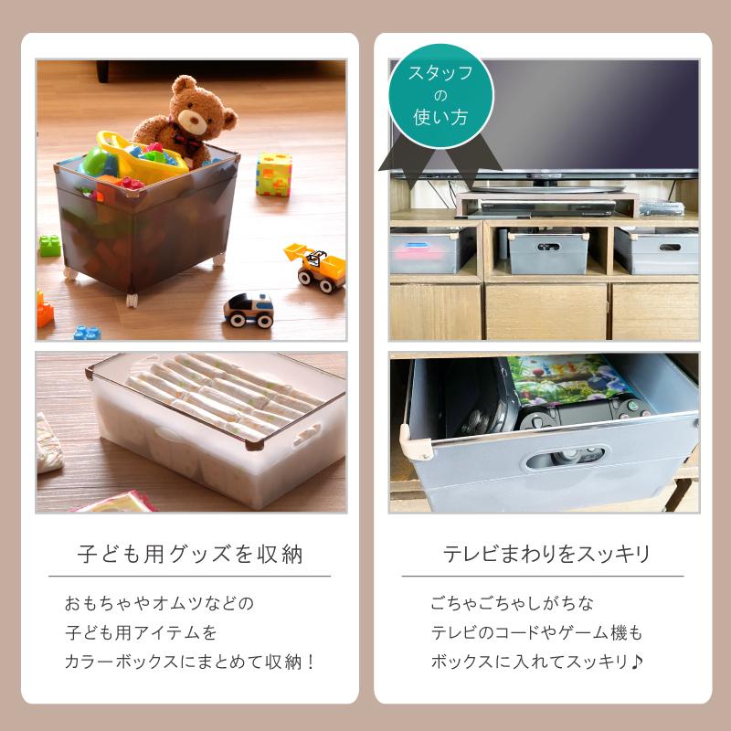 伸和（SHINWA） インナーボックス カラーボックス 収納ケース 収納