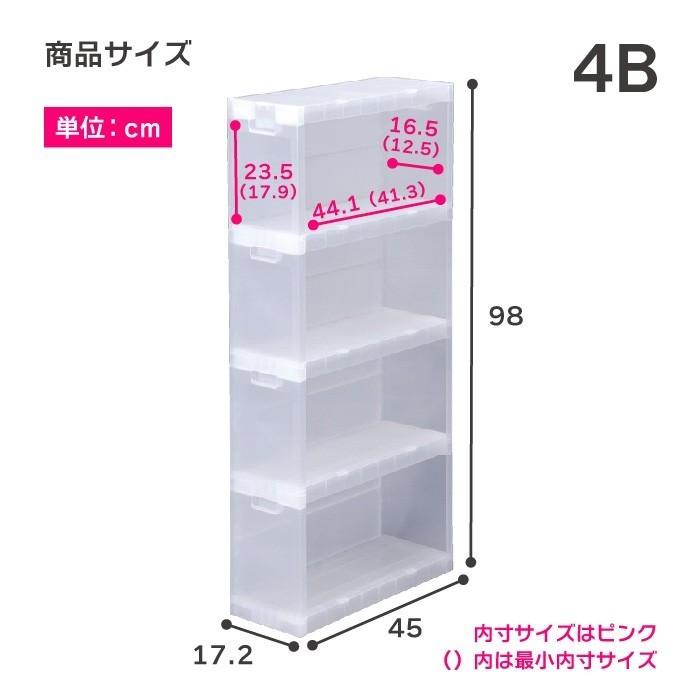 伸和（SHINWA） プラストラックスPH4B キッチンワゴン スリムワゴン