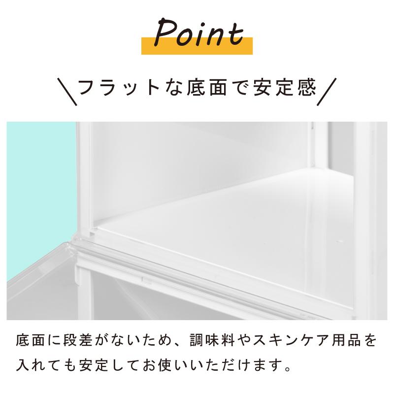 12個セット 前が開く 前開き 収納ケース 2面開閉 収納ボックス 衣類 靴