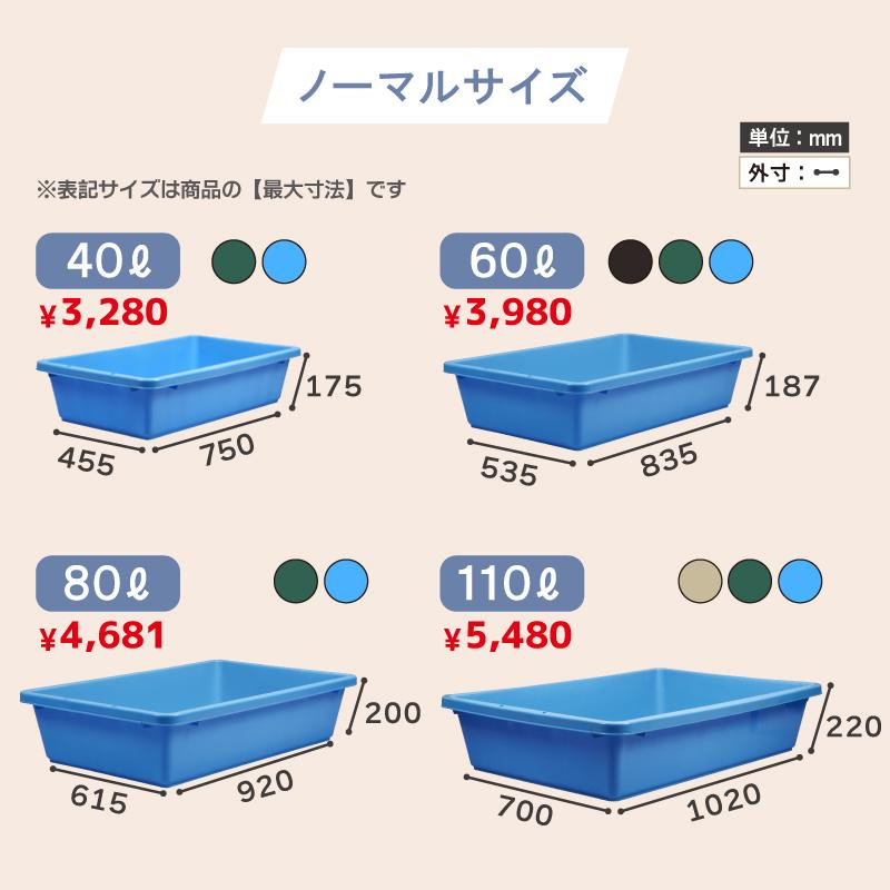 たらい 水槽 大型 プール 屋台 金魚すくい プラスチック 左官