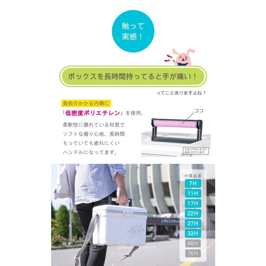 クーラーボックス 48l ホリデーランド 48H 新品・未使用・未開封 釣り キャンプ等に クーラーボックス 大型 保冷力 保温 釣り おしゃれ 48L キャスター付き