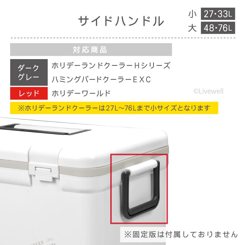 部品 紛失 破損 修理 パーツ交換 クーラーボックス ホリデーランド