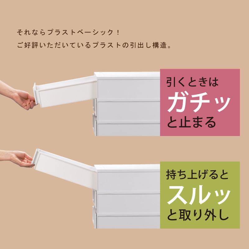 レターケース おしゃれ 引き出し プラスチック 収納ケース 5段 幅27.2cm 奥行35.6cm 高さ53.8cm A4サイズ プラストベーシックFRA405 |  | 10