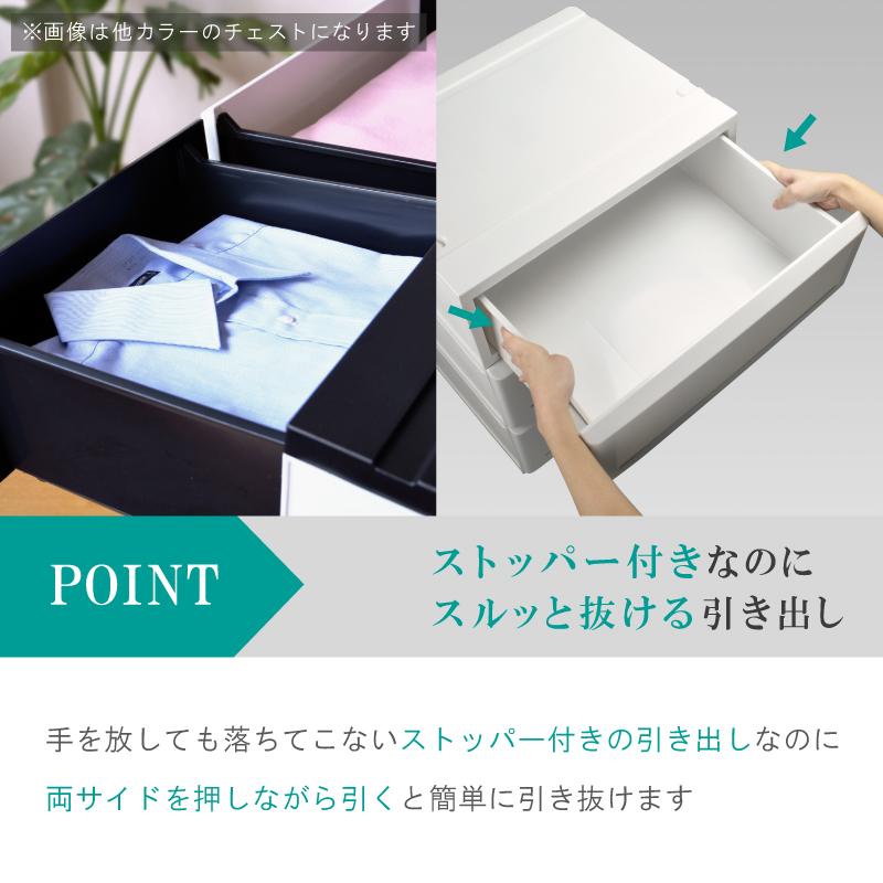 伸和（SHINWA） 爆買 衣装ケース 収納ケース プラスチック 引き出し 5