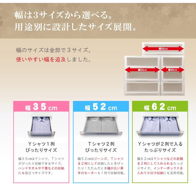 ★衣替えも超楽チン♪引出し6個押入れぴっりサイズ 伸和（SHINWA） 6個セット 収納ケース 引き出し 押入れ 幅17cm 奥行