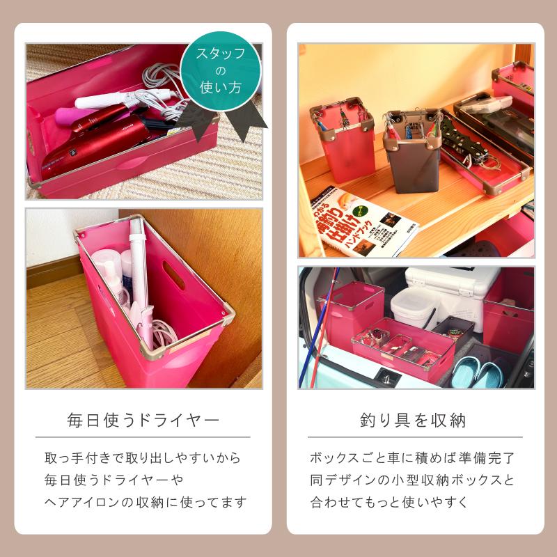 伸和（SHINWA） 3個セット インナーボックス カラーボックス 収納