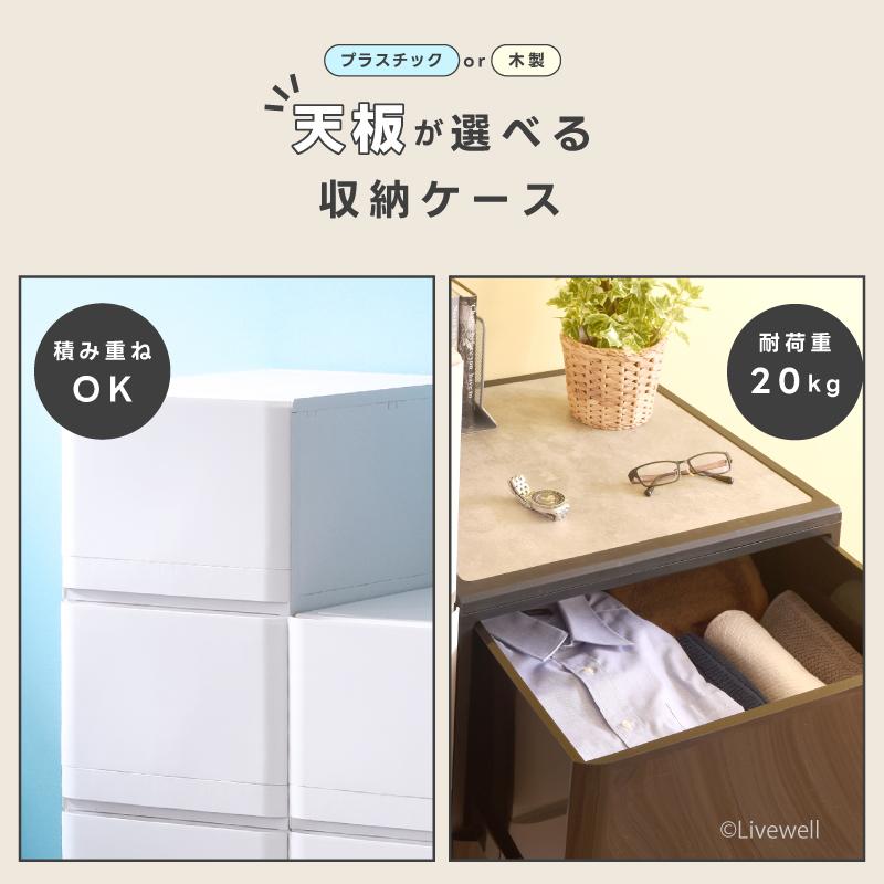 衣装ケース 収納ケース プラスチック 引き出し チェスト 2段 押入れ