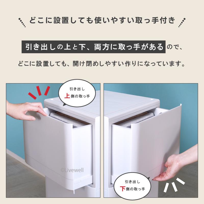 衣装ケース 収納ケース プラスチック 引き出し チェスト 1段 押入れ