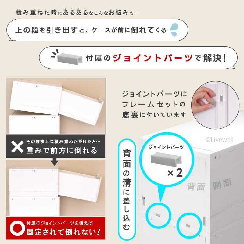 衣装ケース 収納ケース プラスチック 引き出し 3段 押入れ収納 衣替え