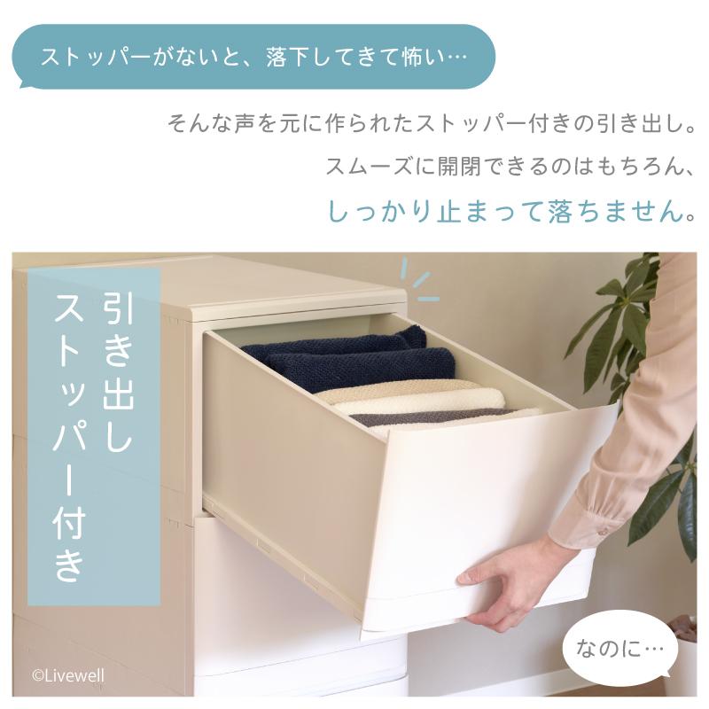 チェスト 木製天板 衣装ケース 収納ケース プラスチック 引き出し 2段