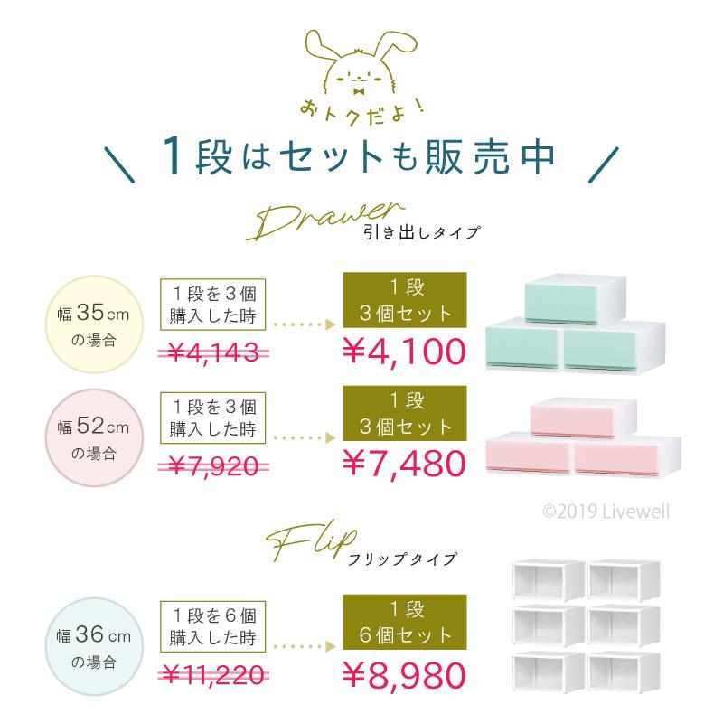 衣装ケース 収納ケース プラスチック 引き出し チェスト 4段 リップス