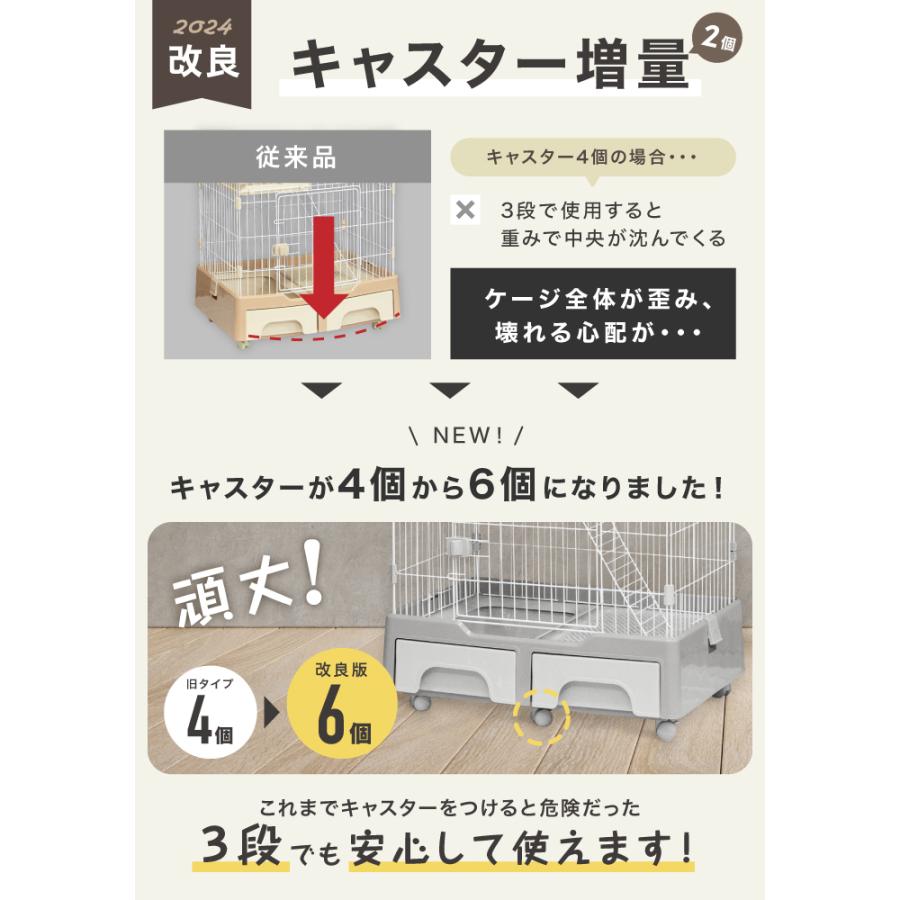CAT TOWER STADIUM キャットケージ 3段 トイレ付 キャットタワー CAT TOWER STADIUM キャットケージ 3段 トイレ付 キャットタワー