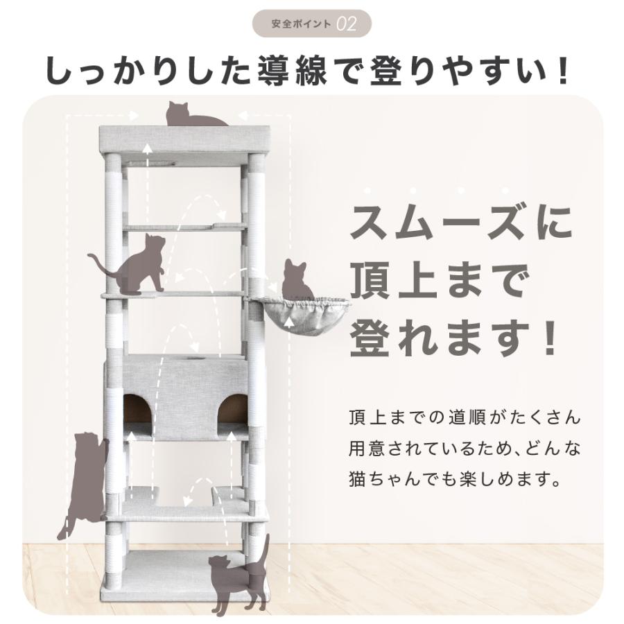 ファブリック キャットタワー 猫タワー 猫 キャット タワー 猫用品