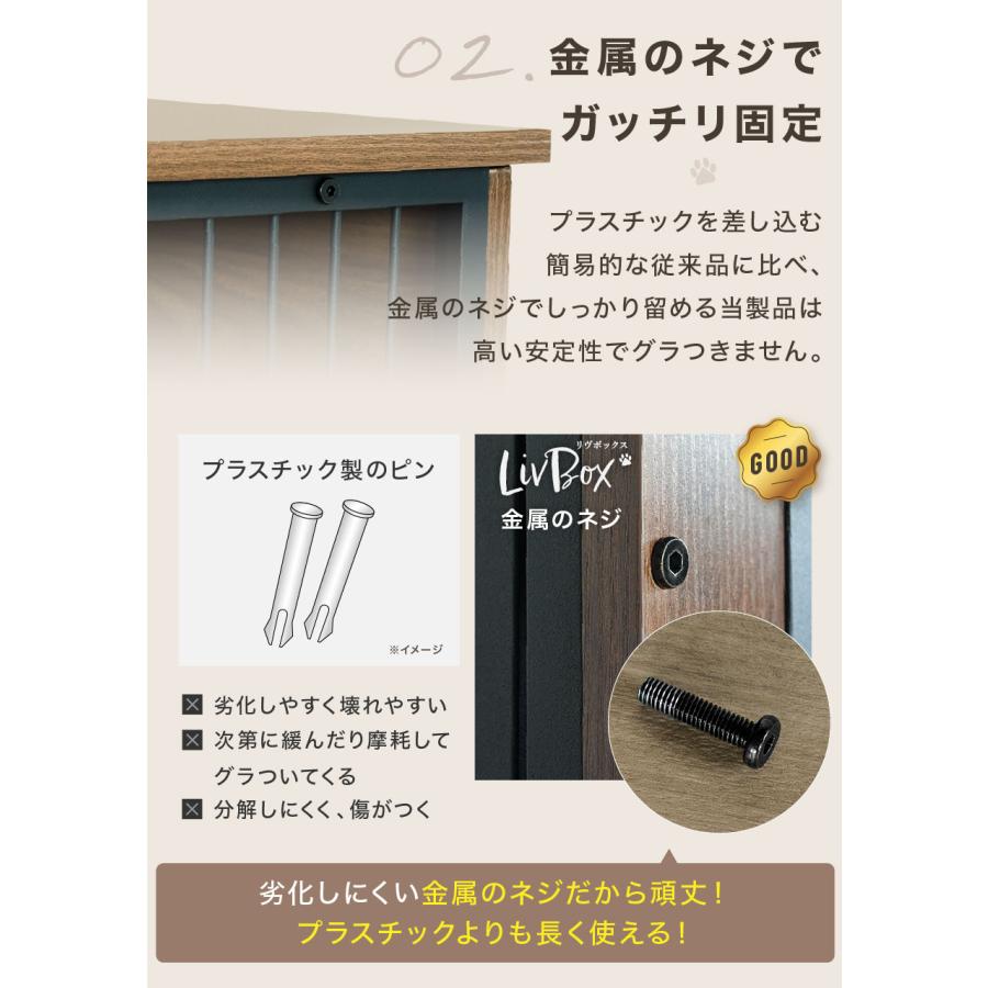 2025New LivBox Lサイズ 犬ケージ 犬ゲージ サークル ゲージ ケージ