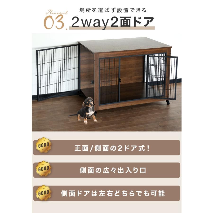 2025New LivBox Lサイズ 犬ケージ 犬ゲージ サークル ゲージ ケージ