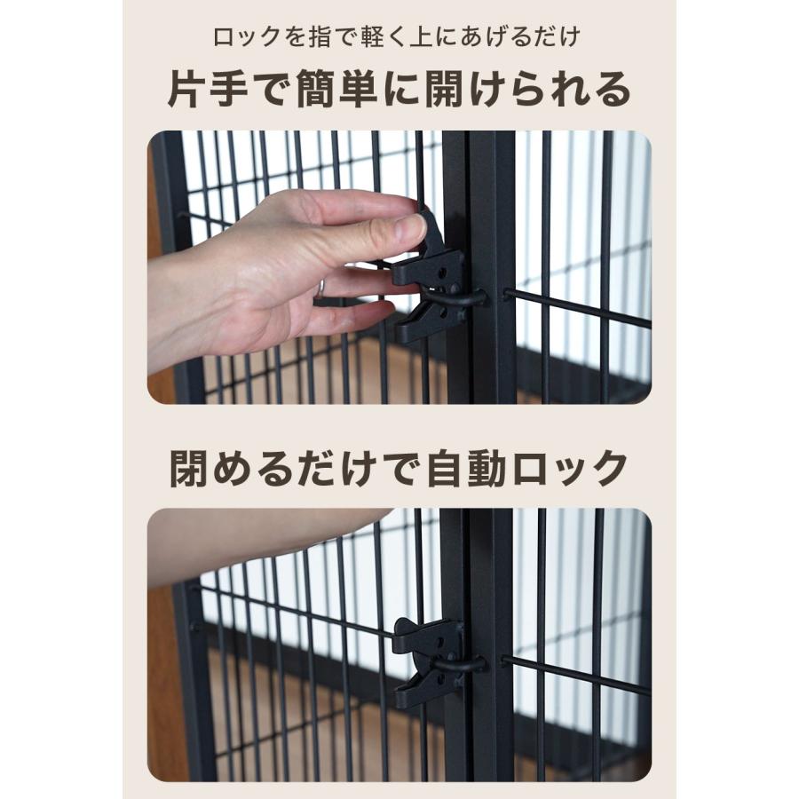 2025New LivBox Sサイズ 犬ケージ 犬ゲージ サークル ゲージ ケージ