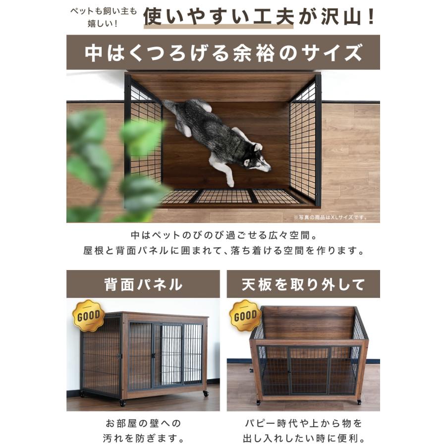 2025New LivBox Sサイズ 犬ケージ 犬ゲージ サークル ゲージ ケージ