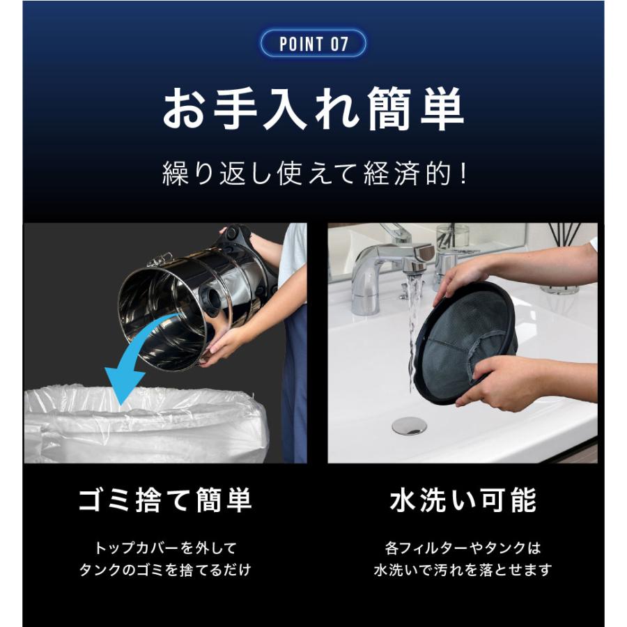 業務用 掃除機 [20L] ブロアー 乾湿両用 機能付き バキューム
