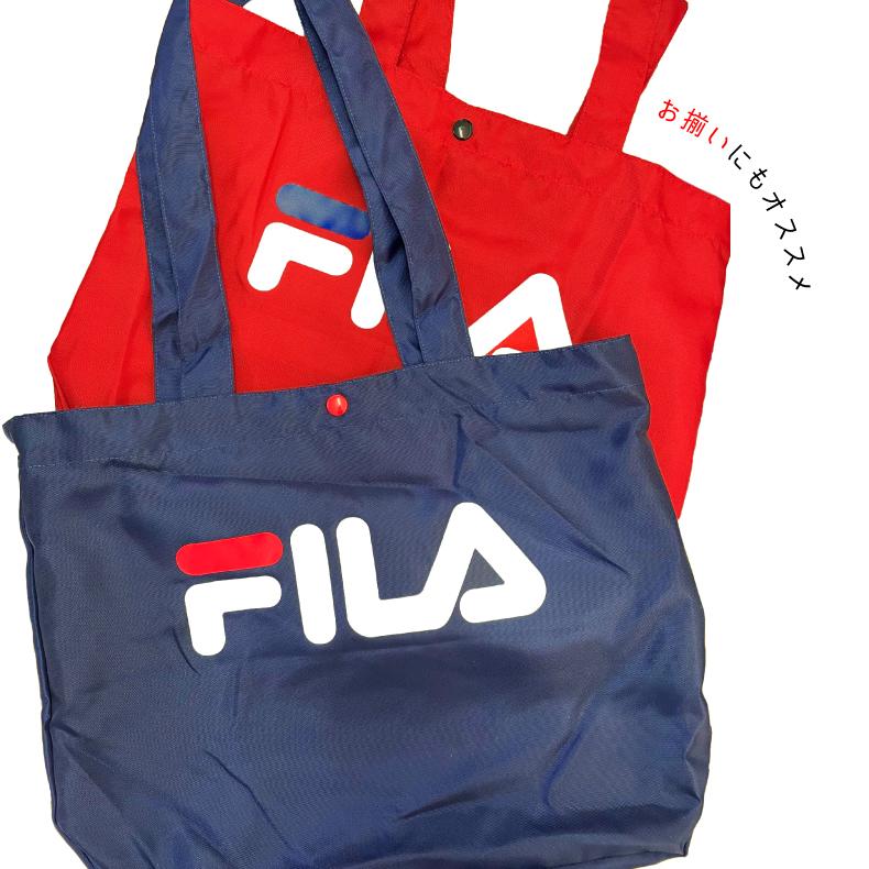 FILA トートバッグ ナイロン フィラ エコバッグ ナイロンバッグ トート