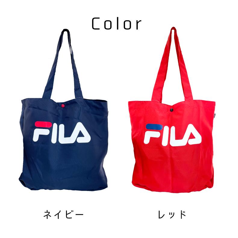 FILA トートバッグ ナイロン フィラ エコバッグ ナイロンバッグ トート