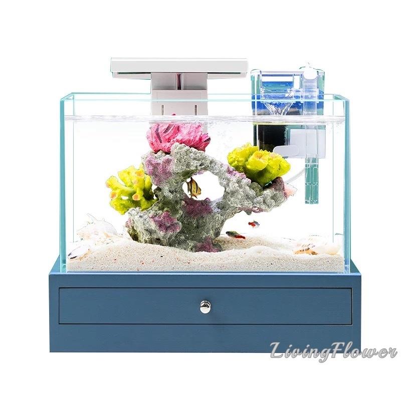熱帯魚水槽セット 付き水槽セット アクアリウム フィルターポンプ付き おしゃれ 玄関 リビング メダカ シュリンプ C012 リビングフラワー 通販 Yahoo ショッピング