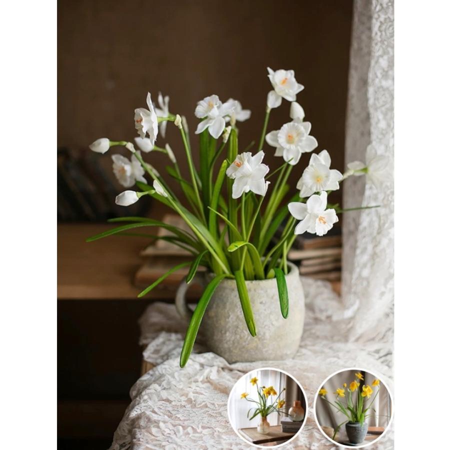 和風アレンジ花雅シリーズ和風造花アレンジ アレンジメント和風 水仙 スイセン 花鉢付き 引越し祝い 結婚祝い 退職祝い アートフラワー D リビングフラワー 通販 Yahoo ショッピング
