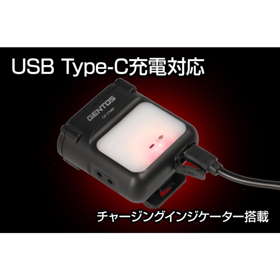 GENTOS/ジェントス 充電式　ヘッドライト CP-77MF 【明るさ400ルーメン/連続点灯5.5時間】 非接触スイッチ/ANSI規格準拠 [日本正規品]｜living-hard-y｜06