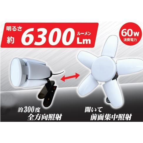 矢田電気 60W LED作業灯 LED-X LUNA6300 ルナ 6300ルーメン 矢田電気 60W LED作業灯 LED-X LUNA6300 ルナ 6300ルーメン