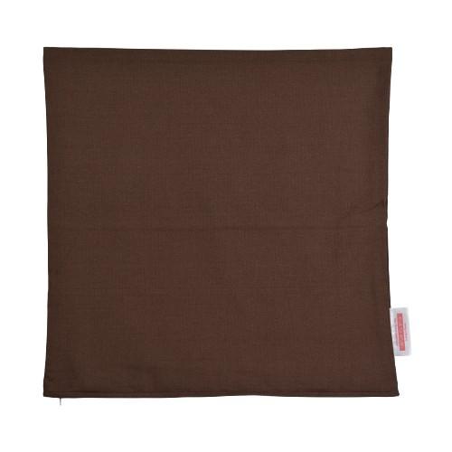 クッションカバー 43×43cm 43 × cm サイズ ファスナー式 無地 オックス