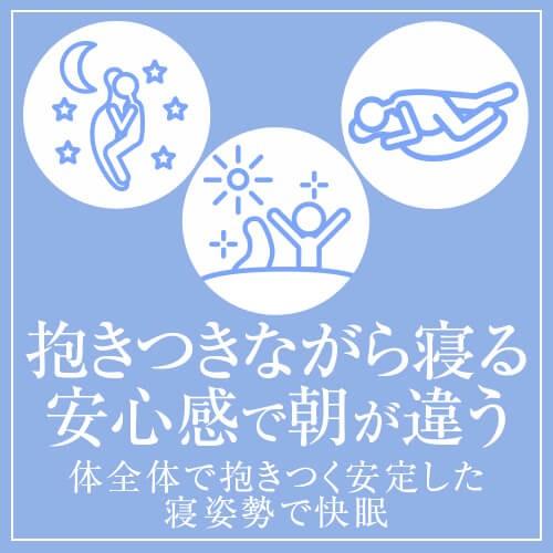 抱き枕 プラス Lサイズ 135cm 綿ブロード シリコン加工わた 洗える 大きい だきまくら 抱き 枕 まくら 抱きまくら 妊婦 妊娠 マタニティ 日本製の画像