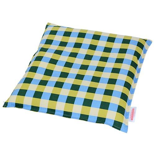 座布団カバー 43×47cm 43 × 47 cm サイズ ファスナー式 チェック 綿100