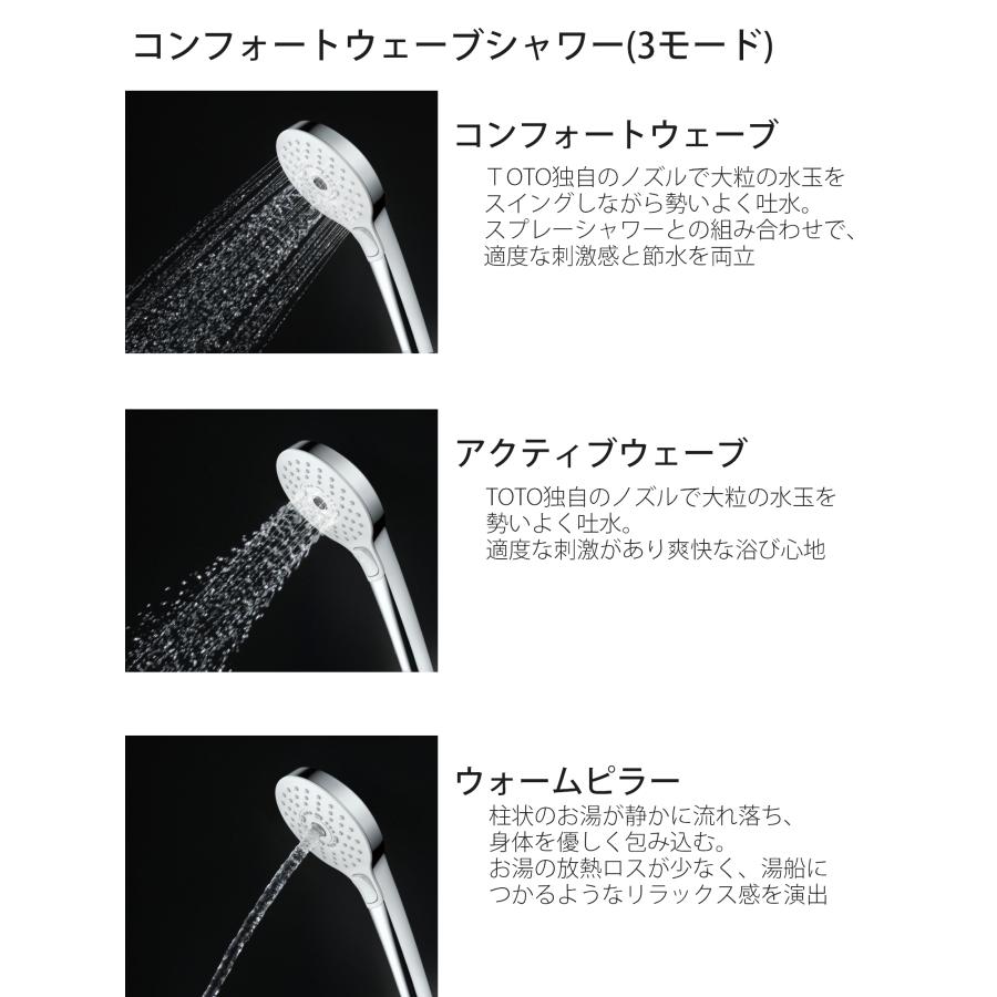 TOTO TBV03412J 壁付サーモスタット混合水栓(コンフォート TOTO TBV03412J 壁付サーモスタット混合水栓(コンフォート