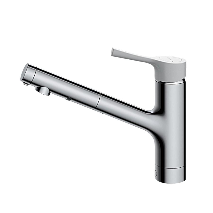TOTO TKS05306JA 台付シングル混合水栓 ハンドシャワー・吐水 TOTO TKS05306JA 台付シングル混合水栓 ハンドシャワー・吐水