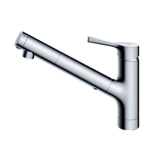 送料無料　TOTO TKS05321J 浄水器兼用混合水栓　未開封 TOTO TOTO TKS05321J 台付シングル混合水栓 浄水器兼用 ハンドシャワー