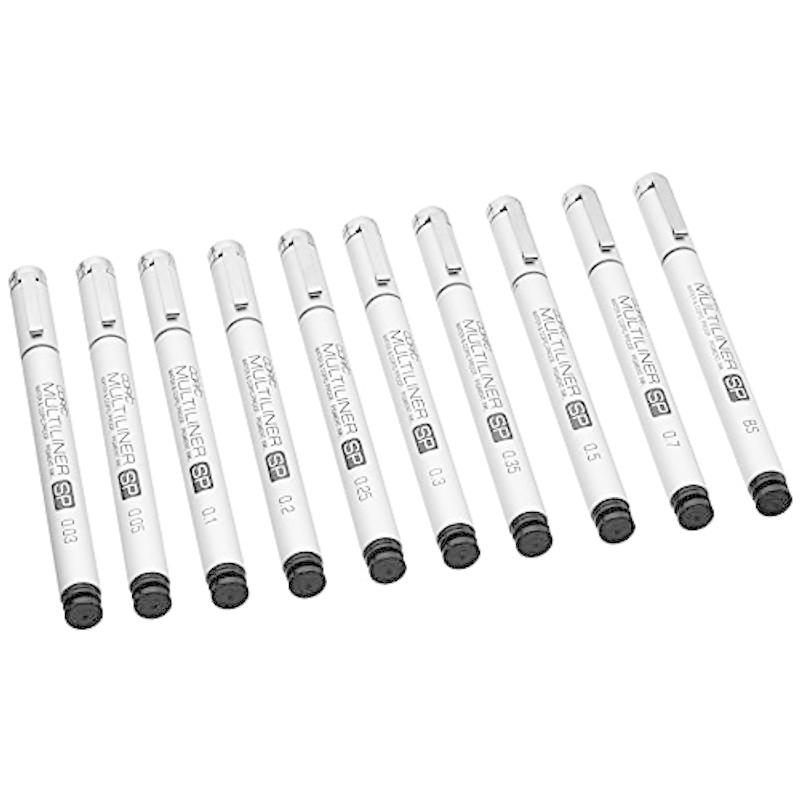 Too コピック マルチライナーsp 10aセット 受付ペン デスクペン Owircmolas Pl