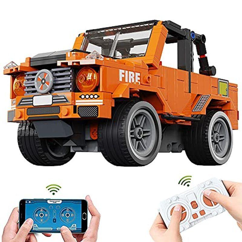 独特の素材 Flycreat ラジコンカー リモコンカー子供向け 車のおもちゃ オフロード 四輪駆動 ブロックおもちゃ こども向け 玩具 男の子 女の子 その他おもちゃ Panero Shop