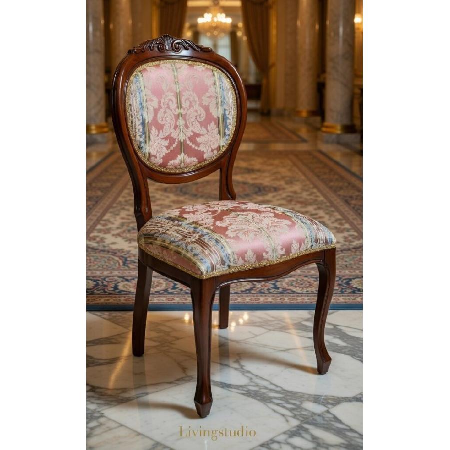 謝恩セール特価】イタリア製 輸入家具 ダイニングチェア 2脚セット