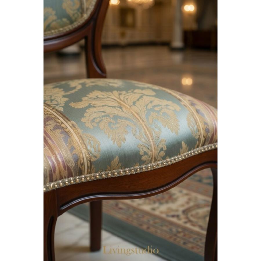 謝恩セール特価】イタリア製 輸入家具 ダイニングチェア 単品 グリーン