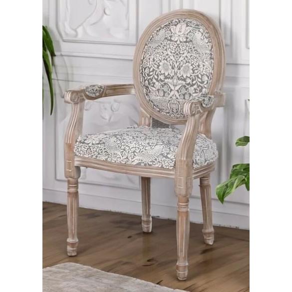 アームチェア イチゴ泥棒 ウィリアムモリス イタリア 17720AC-VI04 アームチェア イチゴ泥棒 ウィリアムモリス イタリア 17720AC-VI04