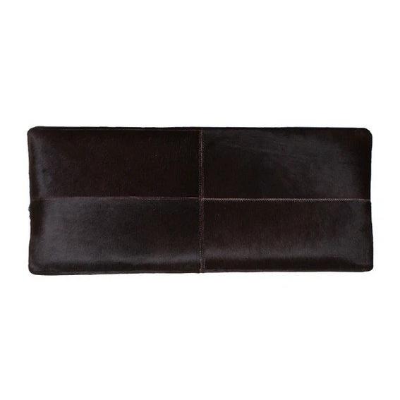 スツール リアルファー ブラウン ホワイト モダン 毛皮 AS-8010-C